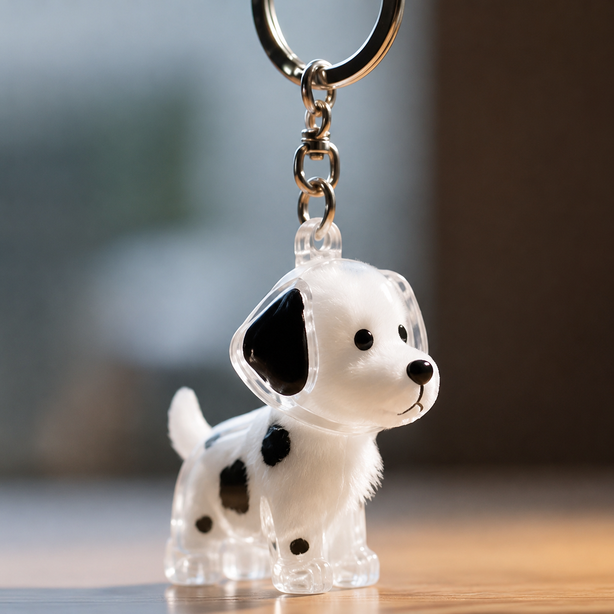 Personalized Pet Fur Keepsake Keychain